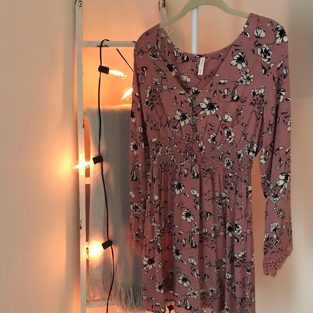 Xhilaration Floral Dress Size M